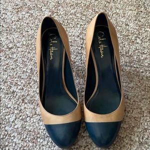Cole Haan leather 3.5” heel pumps Nike air pumps